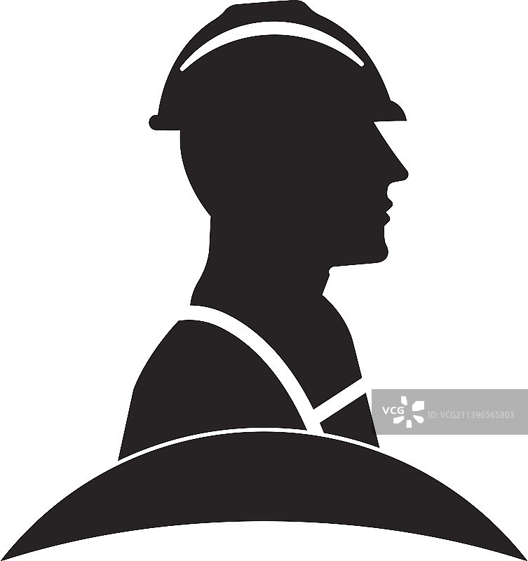 建筑工人图标图片素材