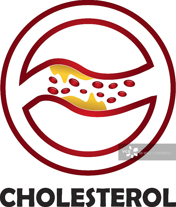 胆固醇斑块图标图片素材