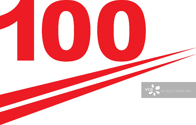 数字图标100图片素材