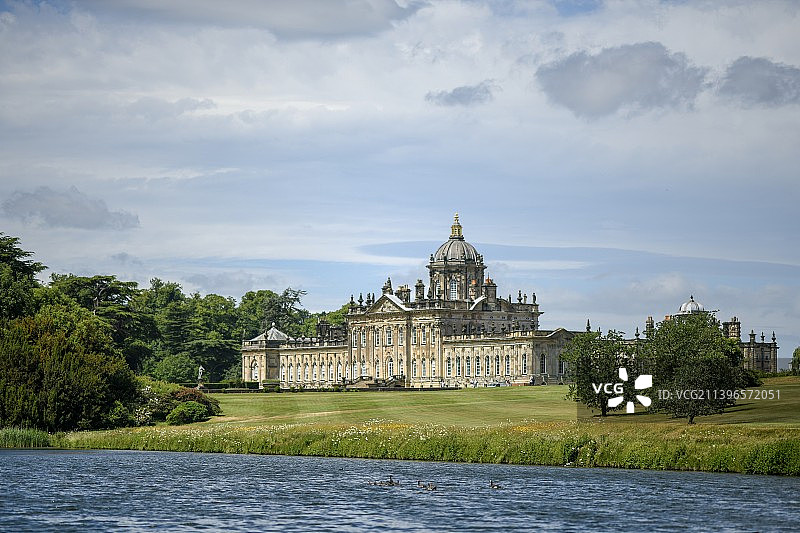 英国田园风光与庄园图片素材