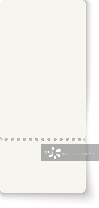 空白优惠券样机白色彩票卡模板图片素材