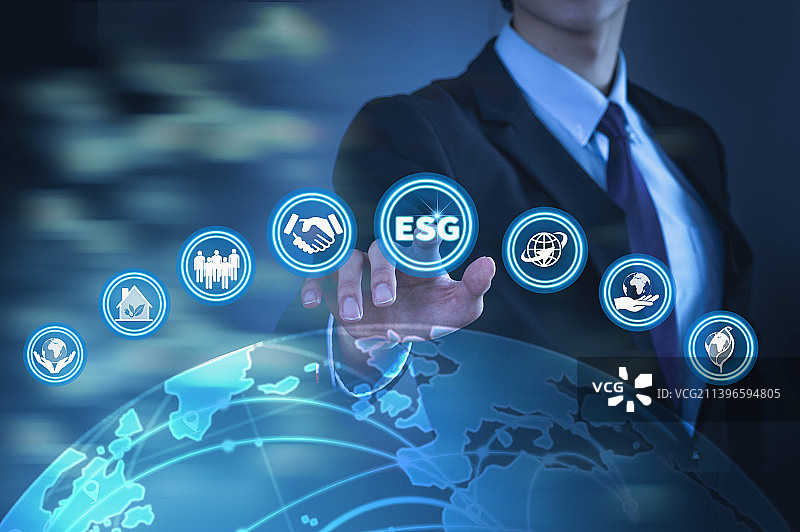 ESG地球共有环境保护图片素材