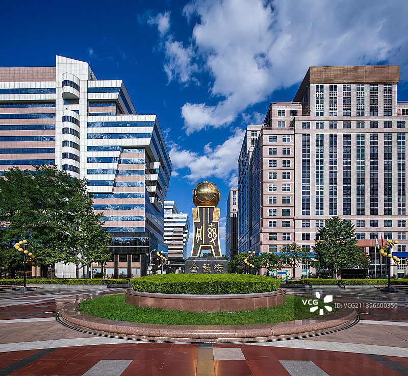 北京金融街图片素材