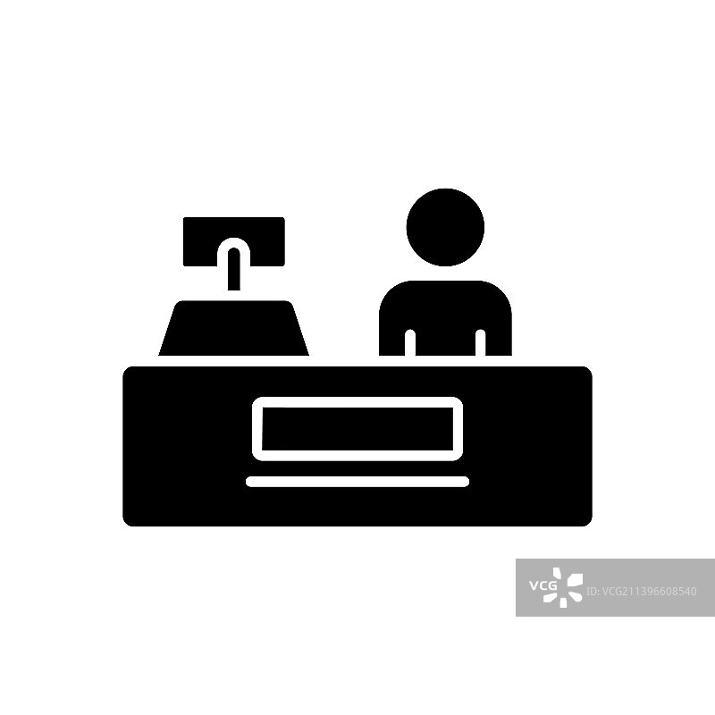 收银台付款人物图标图片素材