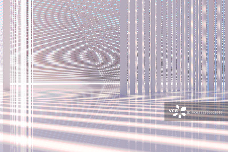 3D艺术中心建筑空间图片素材