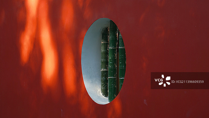 红墙特写镜头图片素材