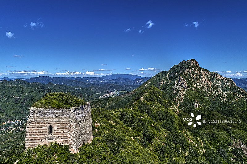 蟠龙湖潘家口水库喜峰口长城图片素材