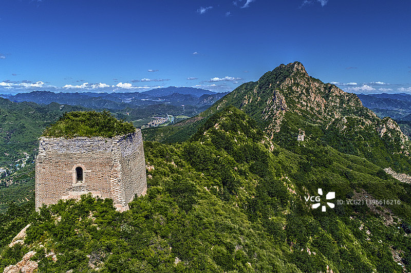 蟠龙湖潘家口水库喜峰口长城图片素材