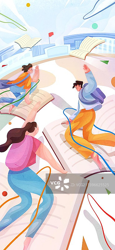 开学啦-开学季海报图片素材