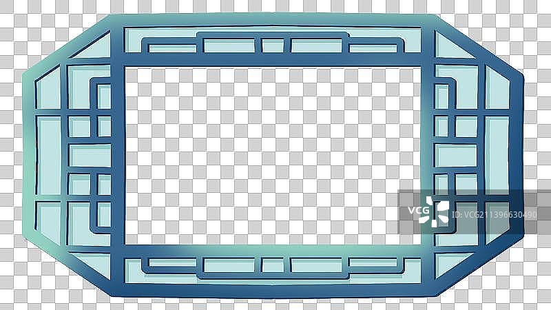 古风窗户、国潮边框图片素材