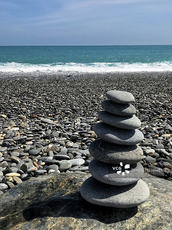 台湾花莲七星潭图片素材