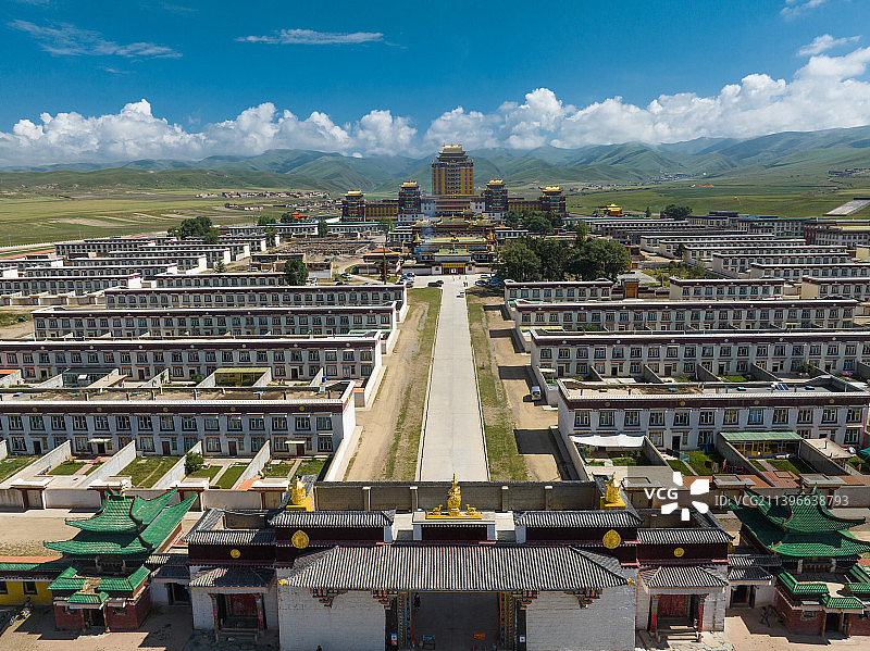 阿坝各莫寺图片素材