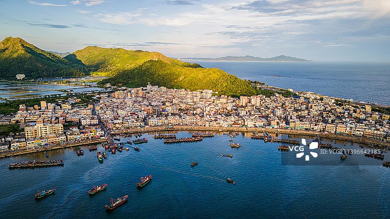 广东省汕尾马宫街道风光图片素材