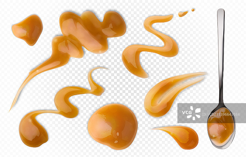 各种酱汁滴落图片素材