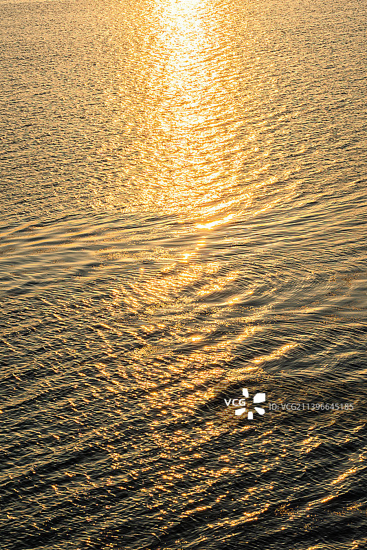 淮北南湖湿地公园日落黄昏图片素材