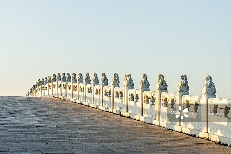 淮北南湖湿地公园石孔桥图片素材