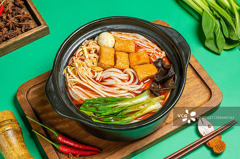 鱼豆腐米线图片素材