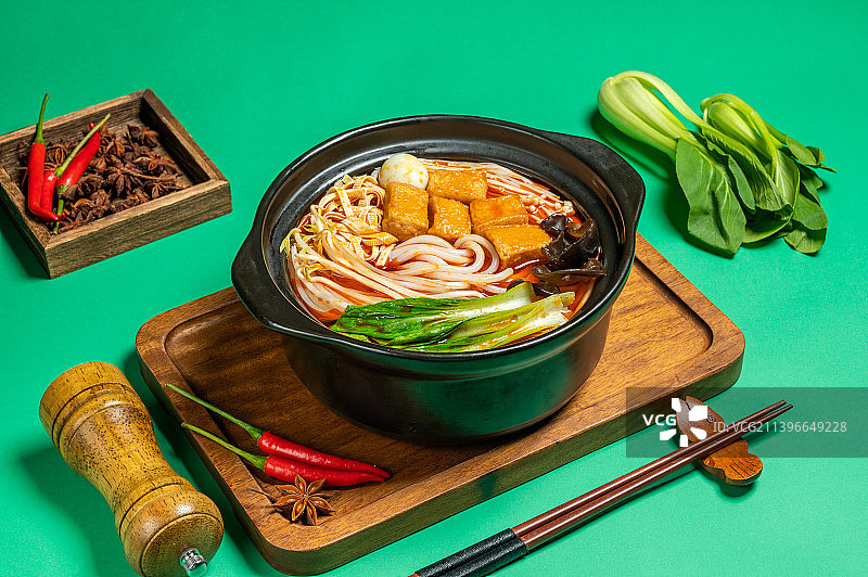 砂锅米线图片素材