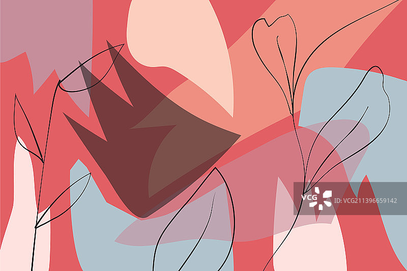 抽象背景，现代自然潮流图片素材