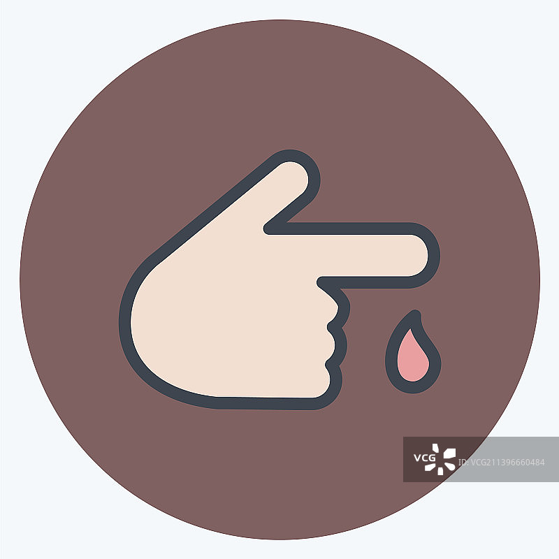 适合教育的血液测试符号图标图片素材