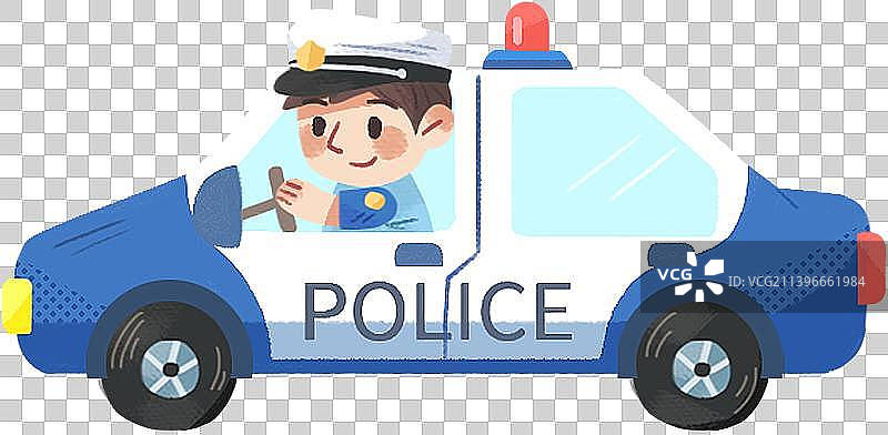 警车图片素材