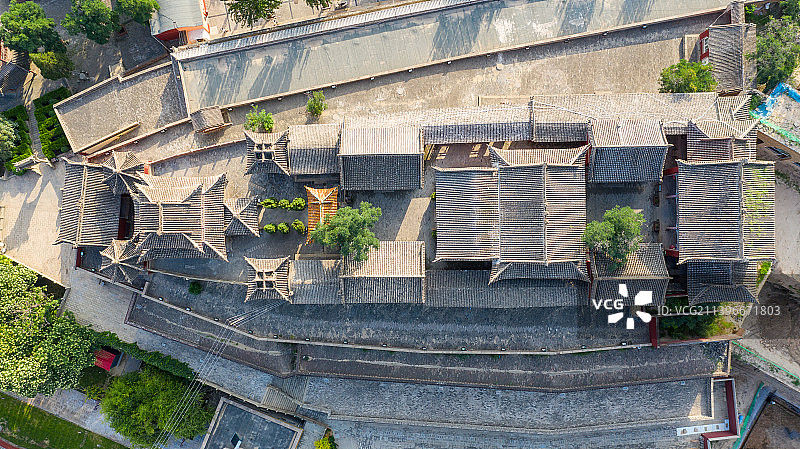 陕西省米脂县李自成行宫图片素材