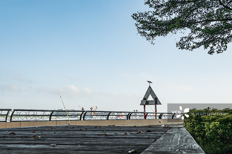 东莞沙田港的交通及工业发展图片素材