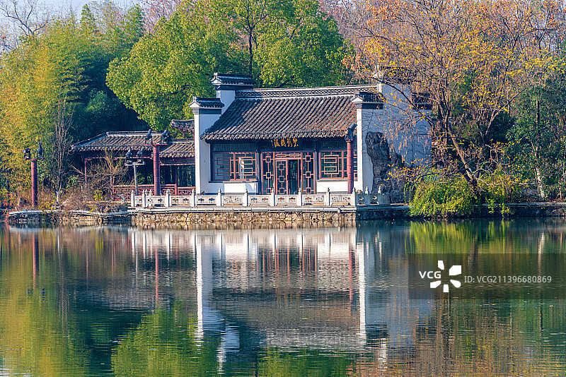 中国安徽合肥包公园浮庄图片素材