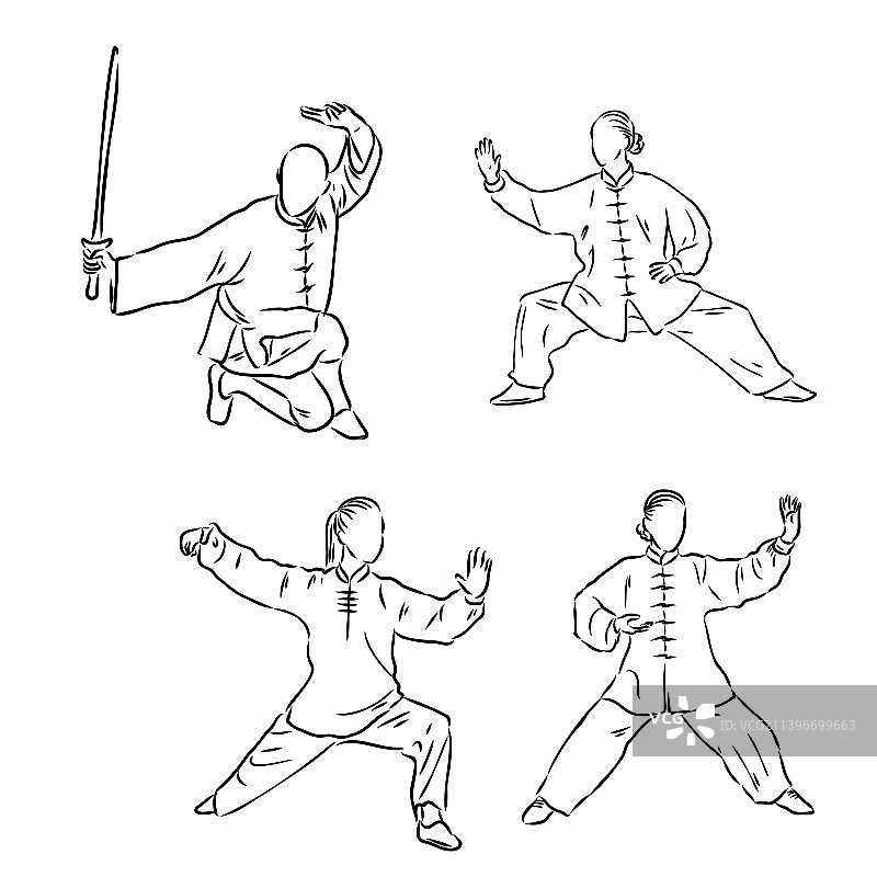 世界太极拳气功日艺术图片素材