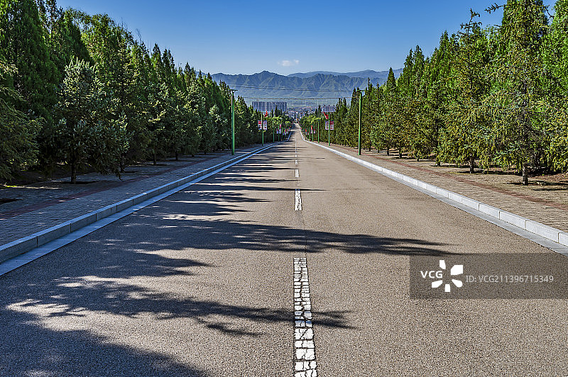 俯视县城图片素材