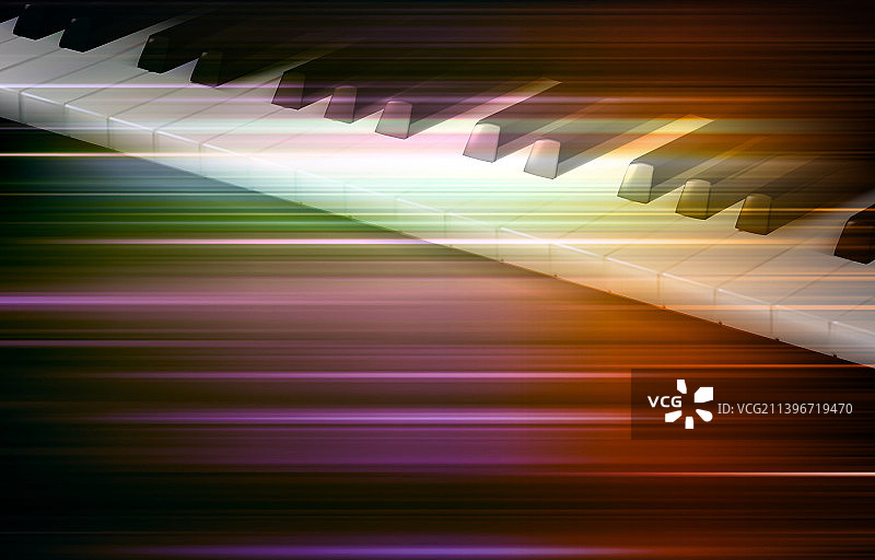 抽象绿色模糊钢琴音乐背景图片素材