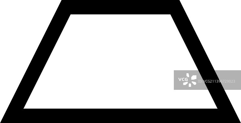 梯形符号图标图片素材