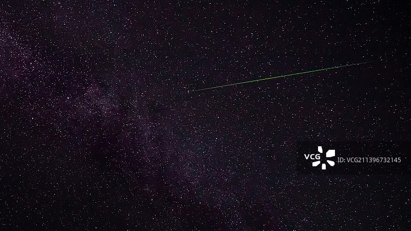 英仙座流星雨图片素材