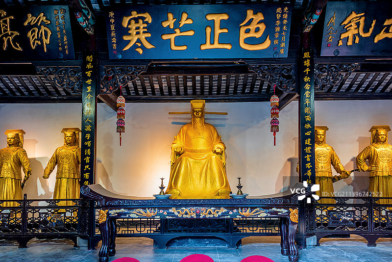 中国安徽合肥包公园包孝肃公祠图片素材