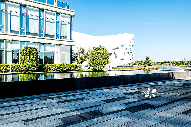 杭州艺尚小镇国际秀场室外广场图片素材