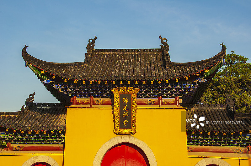 武汉归元禅寺图片素材