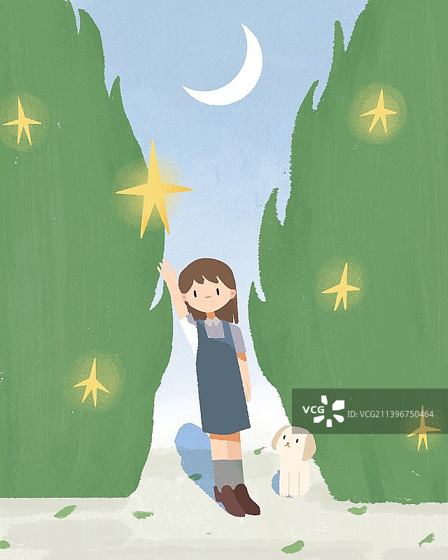 原创插画 立夏图片素材