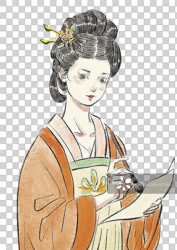 古风女性图片素材