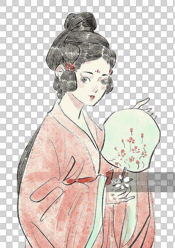 古风女性图片素材