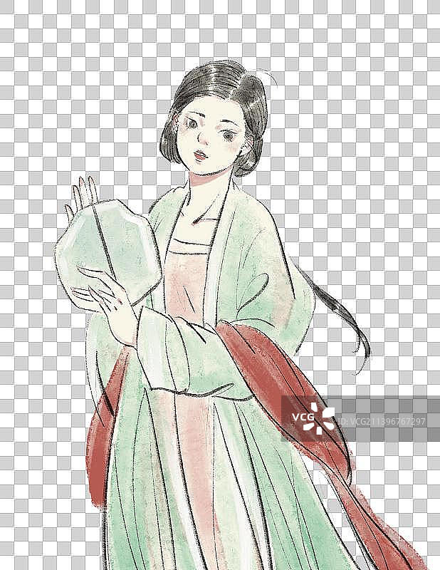 古风女性图片素材