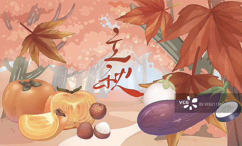 二十四节气,立秋图片素材