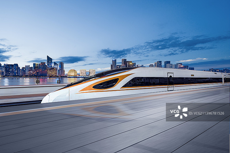 复兴号高速列车图片素材