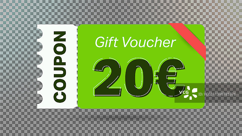 网站20欧元优惠券促销图片素材