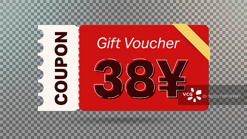 网站38元优惠券促销图片素材