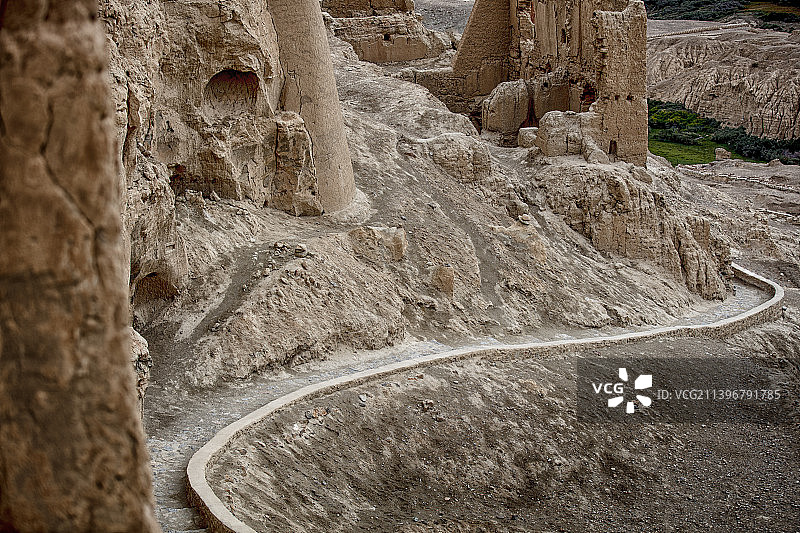 古格王朝遗址图片素材