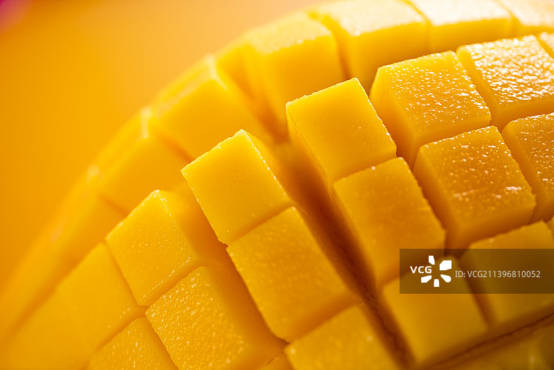 切开的芒果图片素材