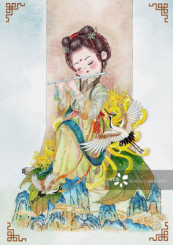 中国传统节日之重阳节图片素材