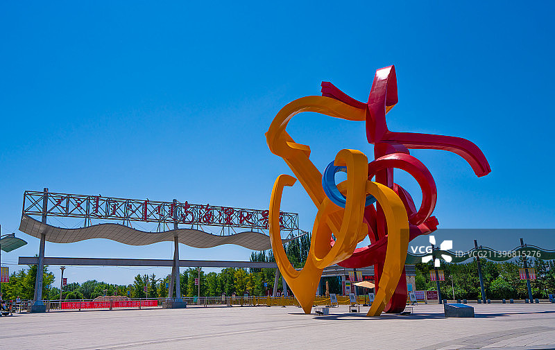 包头南海湿地景区图片素材