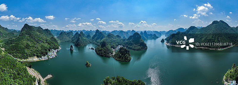 上林大龙湖图片素材