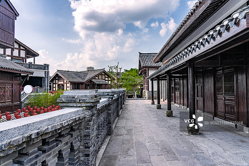 重庆磁器口古镇图片素材